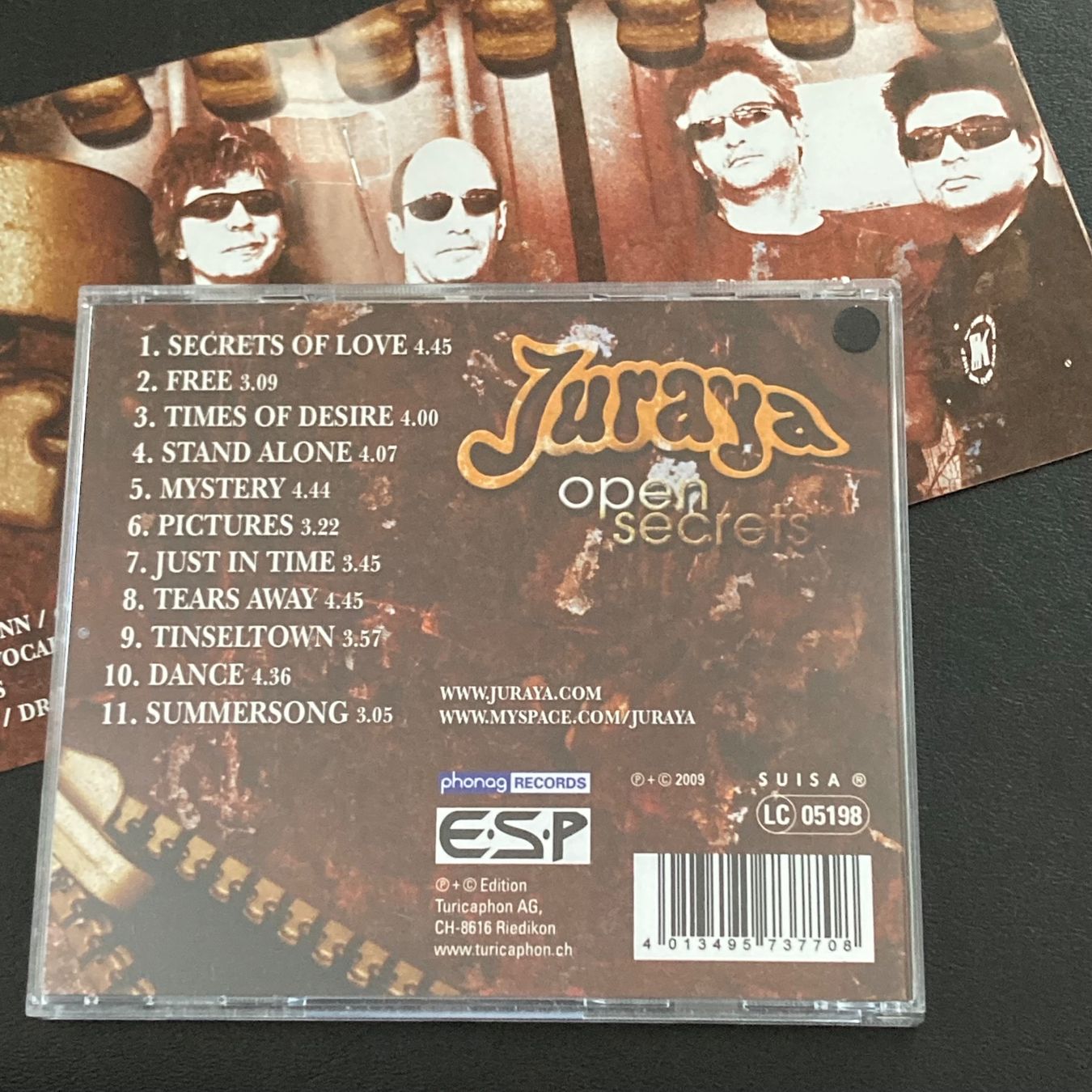 CDs: Juraya - Open Secrets – Gebraucht aus Bern von Ntsamina 1