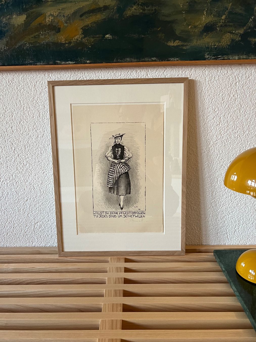 Grafica & Litografie: Cuno Amiet Lithographie handsigniert – Usato da Zürich venduto da nabisco