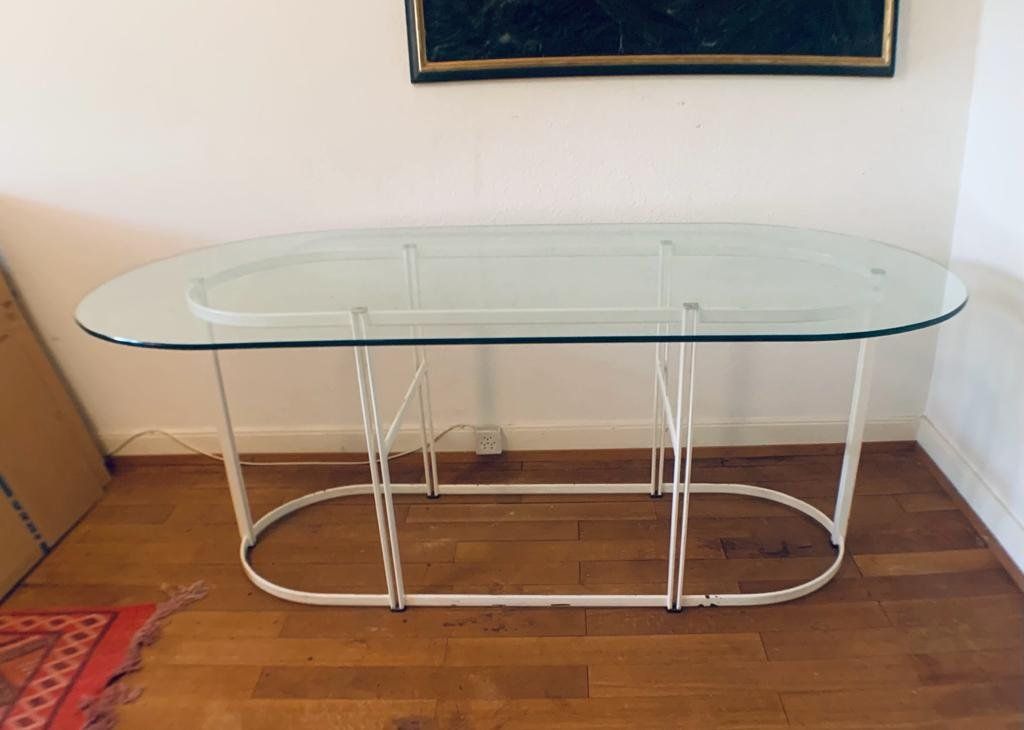 Tavoli: Glastisch Massiv 70er-Jahren – Usato da Basel venduto da Jcva 3