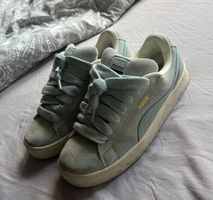 Puma Suede Schuhe, hellblau, Grösse 43, Top Zustand!