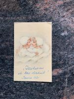 Ansichtskarte mit zwei kleinen Kinder, ungelaufen 1931