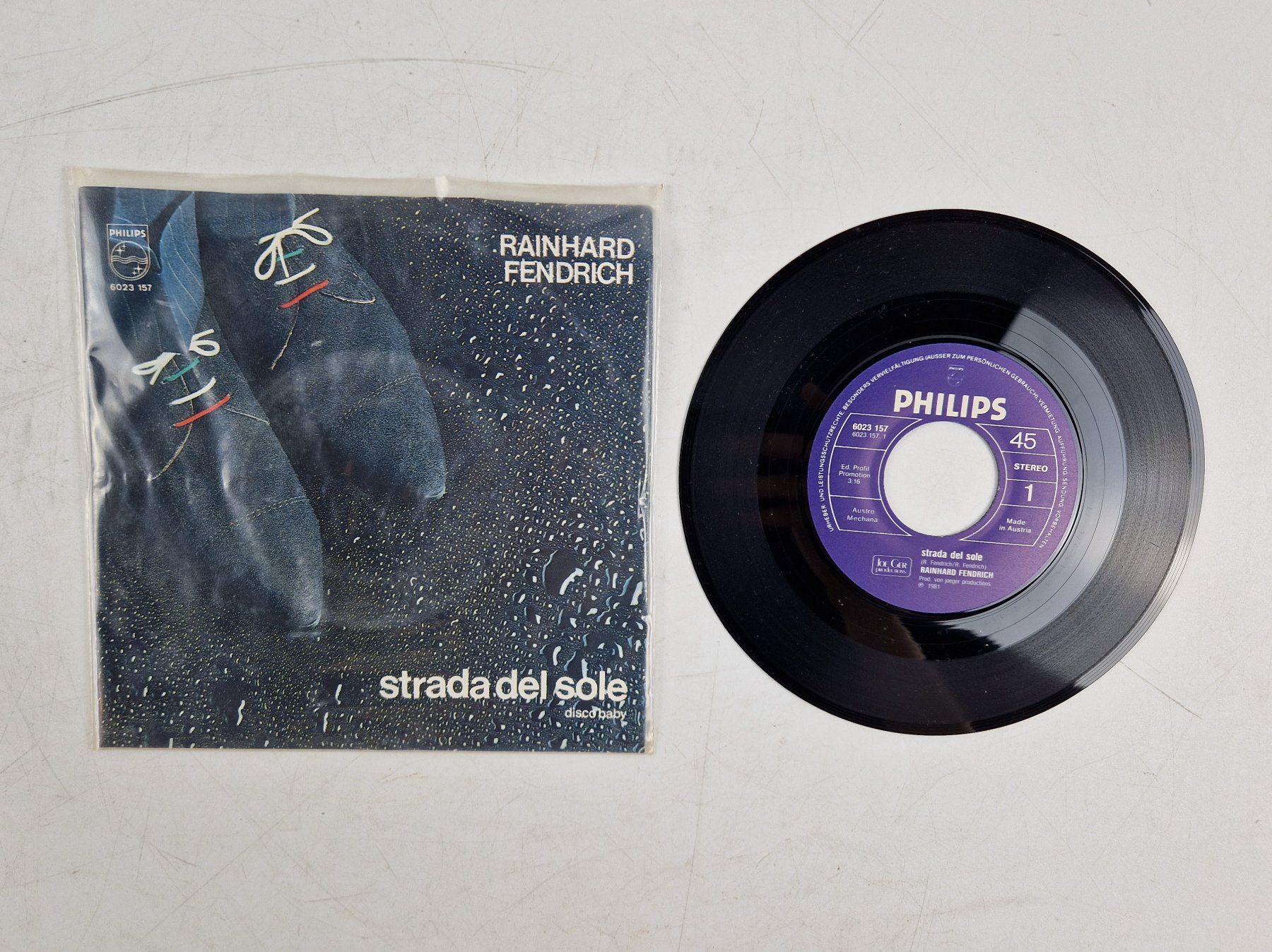 Dischi in vinile: Rainhard Fendrich (1 Single) – Usato da Muhen venduto da Restwert_Muhen 1