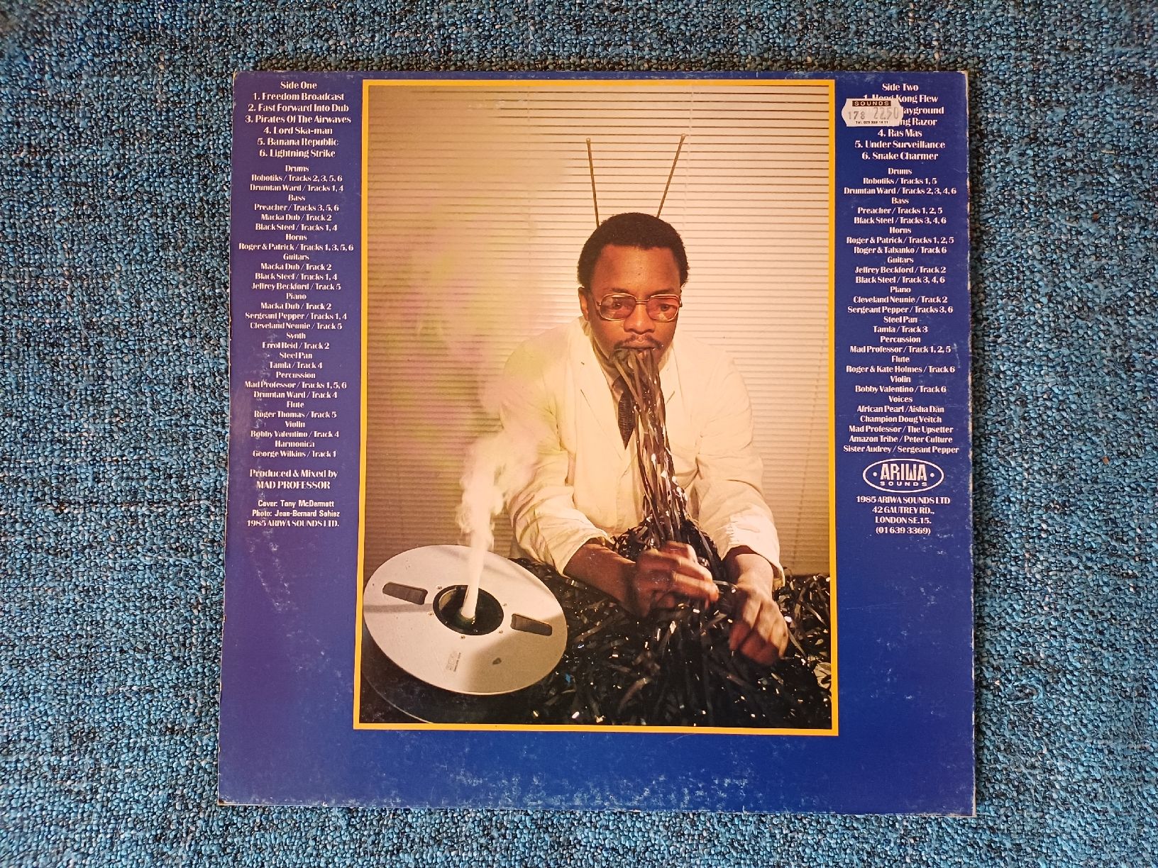 Dischi in vinile: Mad Professor "Dub Me Crazy Part Five" LP – Usato da Begnins venduto da Drastic-Sound 1