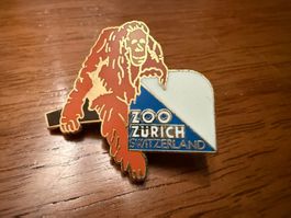 Anstecknadel Zoo Zürich Orang-Utan gebraucht guter Zustand