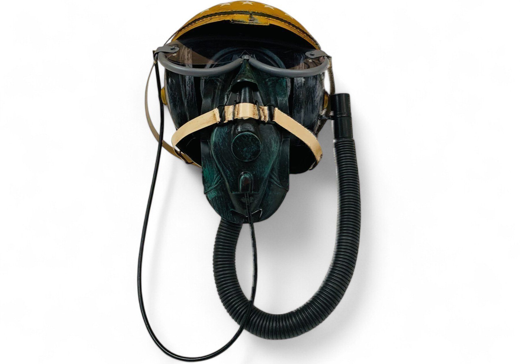 Statuette: Modellbau HANDMADE Pilotenhelm 37cm XXL – Nuovo e nell'imballaggio originale da Bergdietikon venduto da shopAgent 4