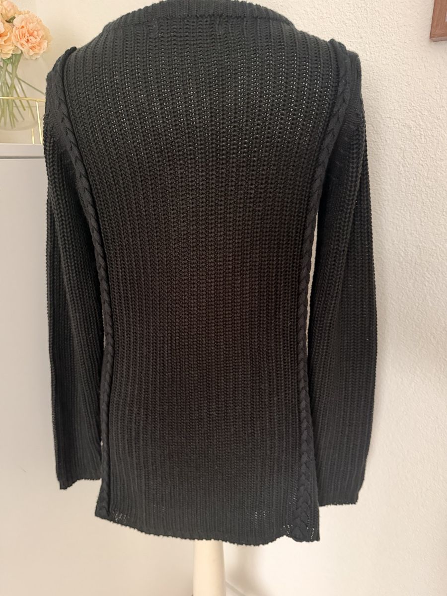 Zara Pullover & Sweatshirts: Zara Pullover schwarz Gr. L Grobstrick Herbst Winter – Gebraucht aus Itingen von Granini_93 2
