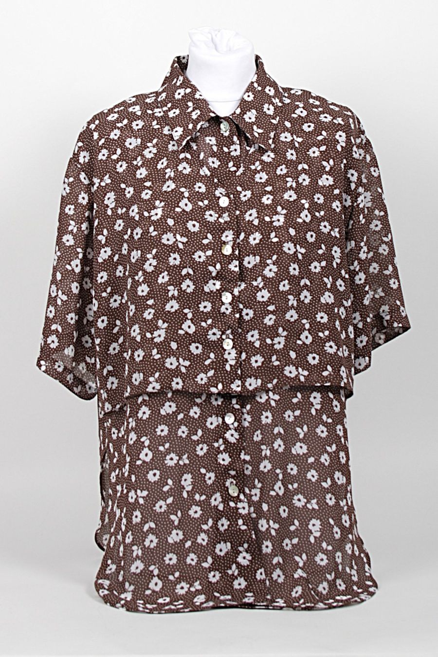 Blusen: PURE&SIMPLE Bluse braun, gr.M – Gebraucht aus Zollikofen von Restwert_Zollikofen
