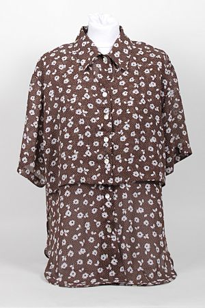 PURE&SIMPLE Bluse braun, gr.M