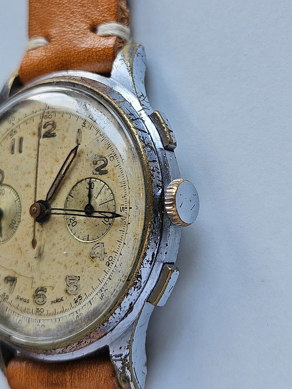 Orologi: 618 No Name Chronograph Jumbo Landeron 48 – Usato da Berikon venduto da mmm21 2