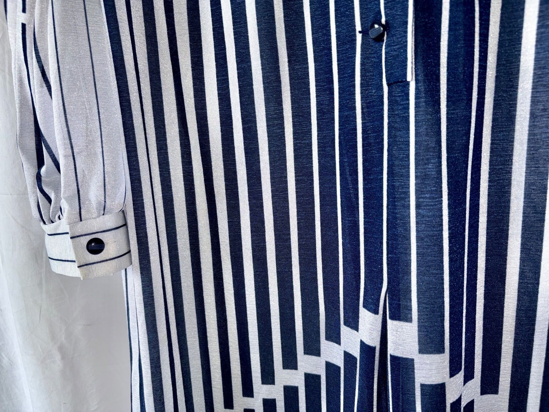 Vestiti: Blusenkleid blau-weiss gestreift,  "Jersey mit der Krone" – Usato da Oberrieden venduto da pet_n2c2 4