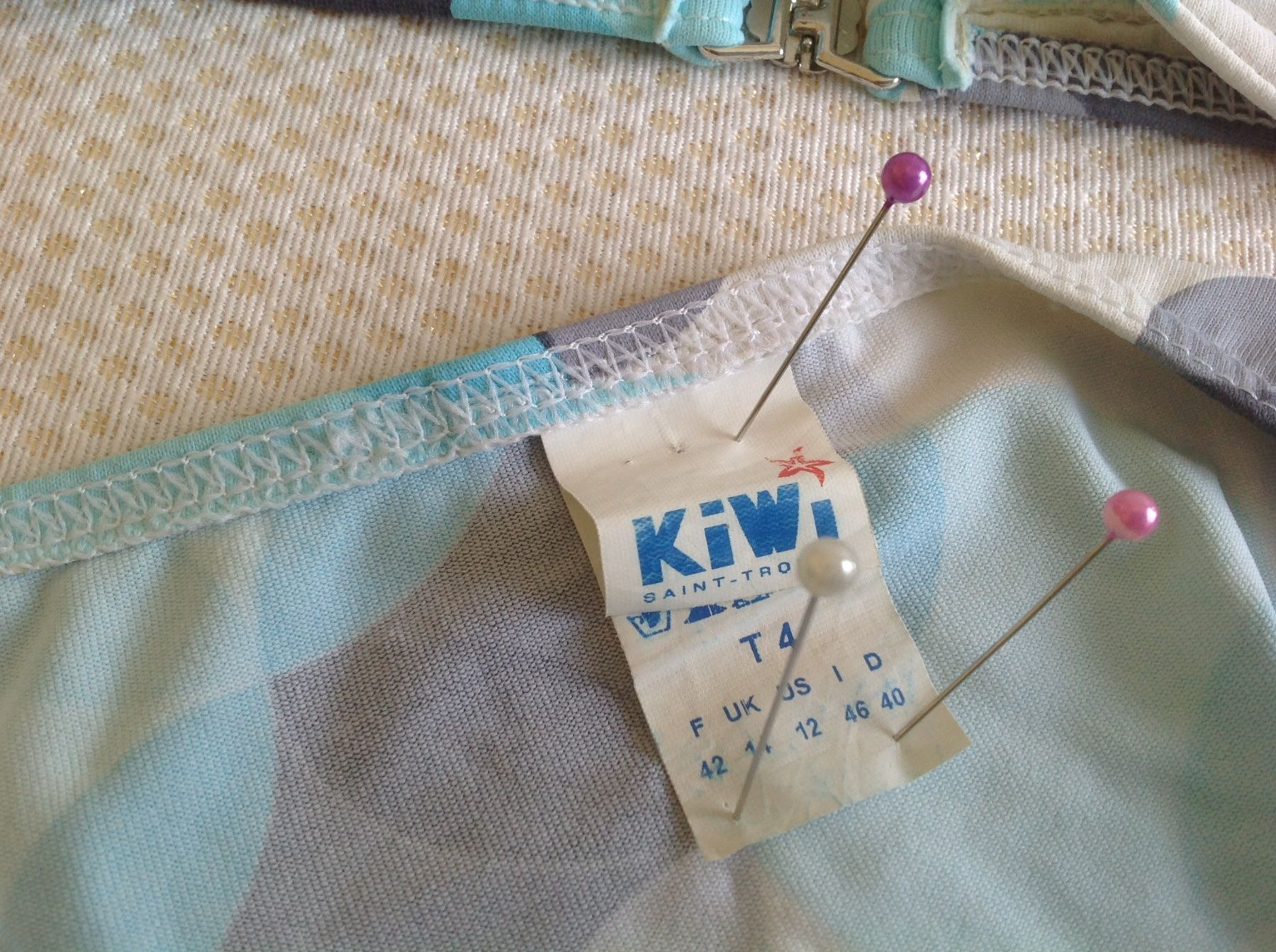 Badekleider & Bikinis: Kiwi - Bikini - turquoise - 40 – Gebraucht aus Sion von accroshoes 6