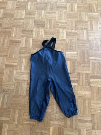 Regenhose Latzhose Reima Grösse 92 cm dunkelblau guter Zusta