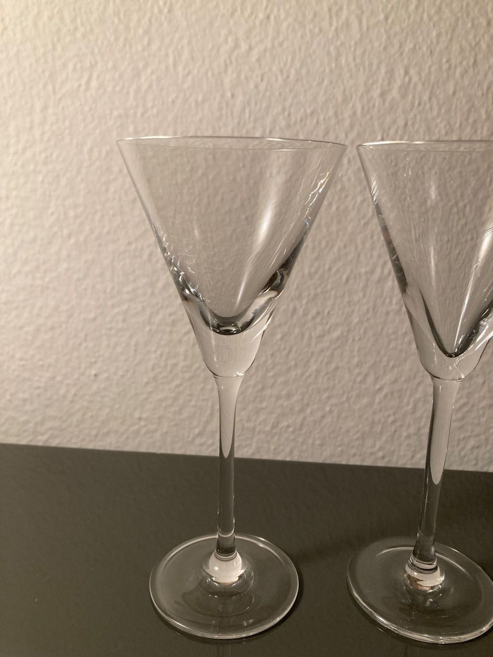 Martini Bicchieri: WUNDERBARE MARTINI LIQUEUR GLÄSER, KRISTALL, 4 STK. – Usato da Zürich venduto da kostbares 1