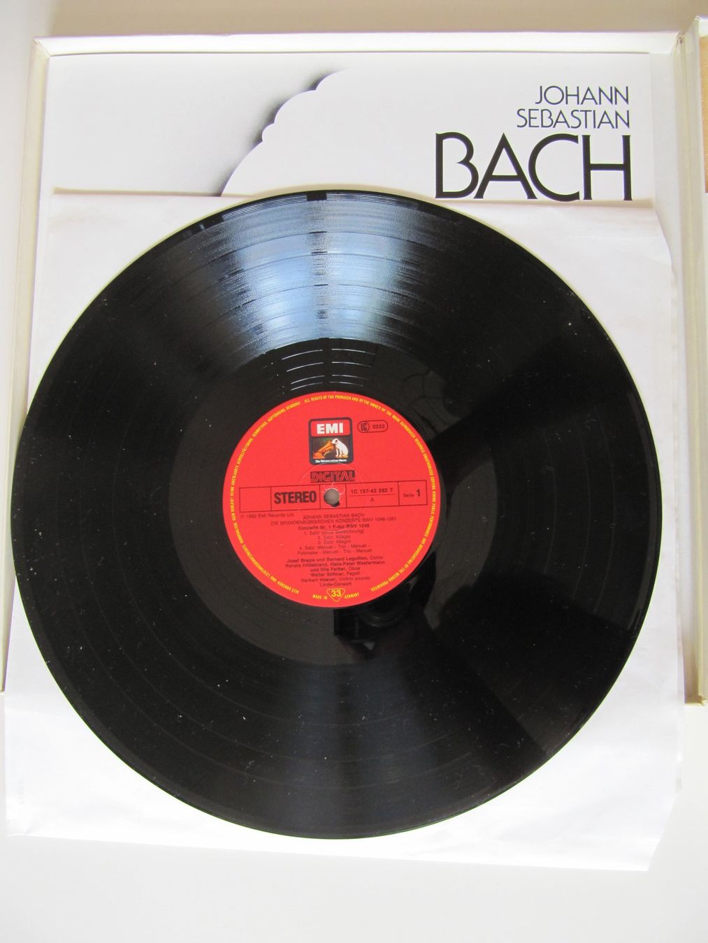 Dischi in vinile: Klassik-LP-Box  BACH Die Brandenburgischen Konzerte – Usato da Basel venduto da Kuba2 3