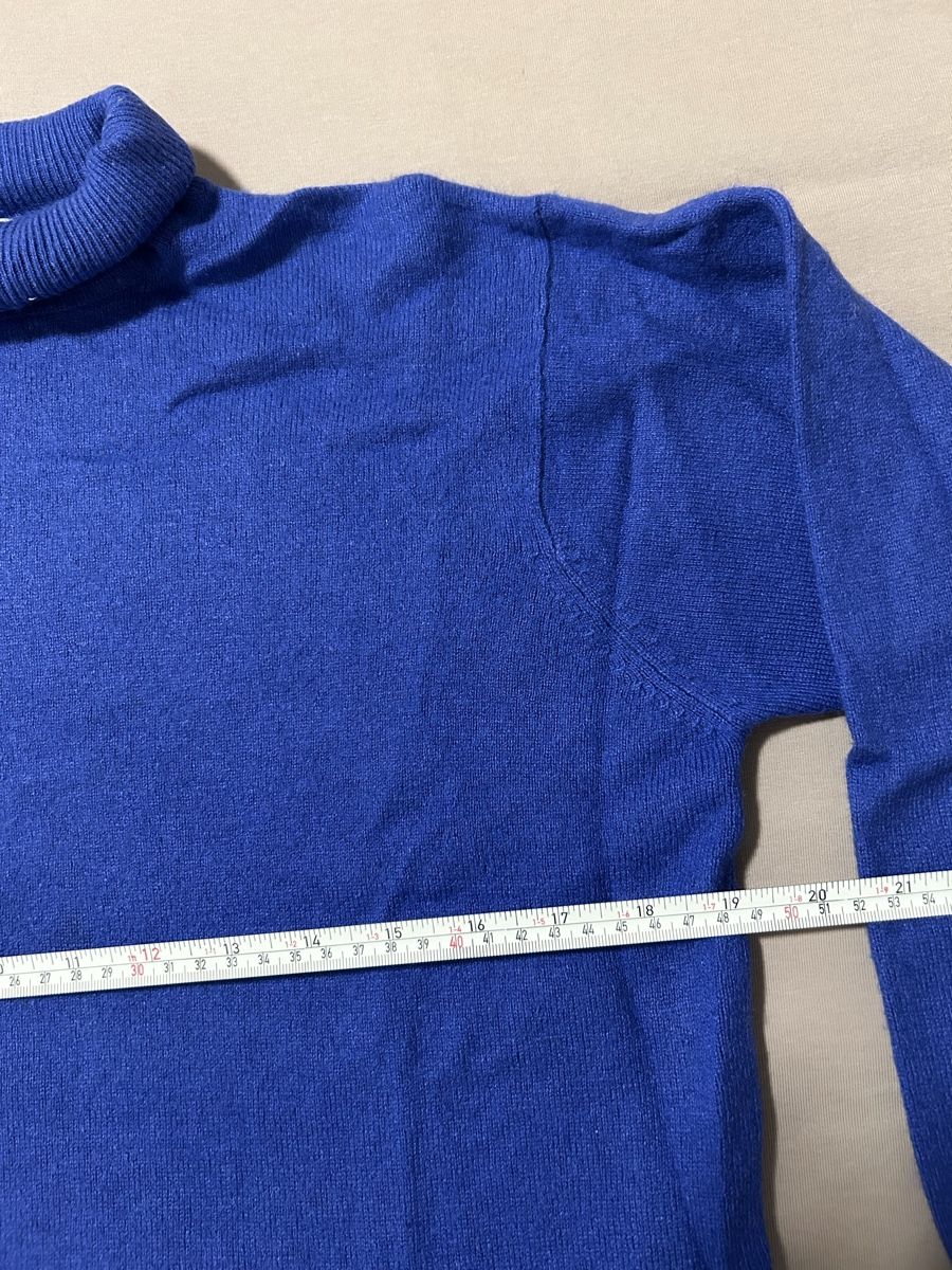Maglioni & Felpe: Pull en cachemire et soie Sergio, bleu cobalt,hiver! – Usato da Morges venduto da cat_6cm9 1