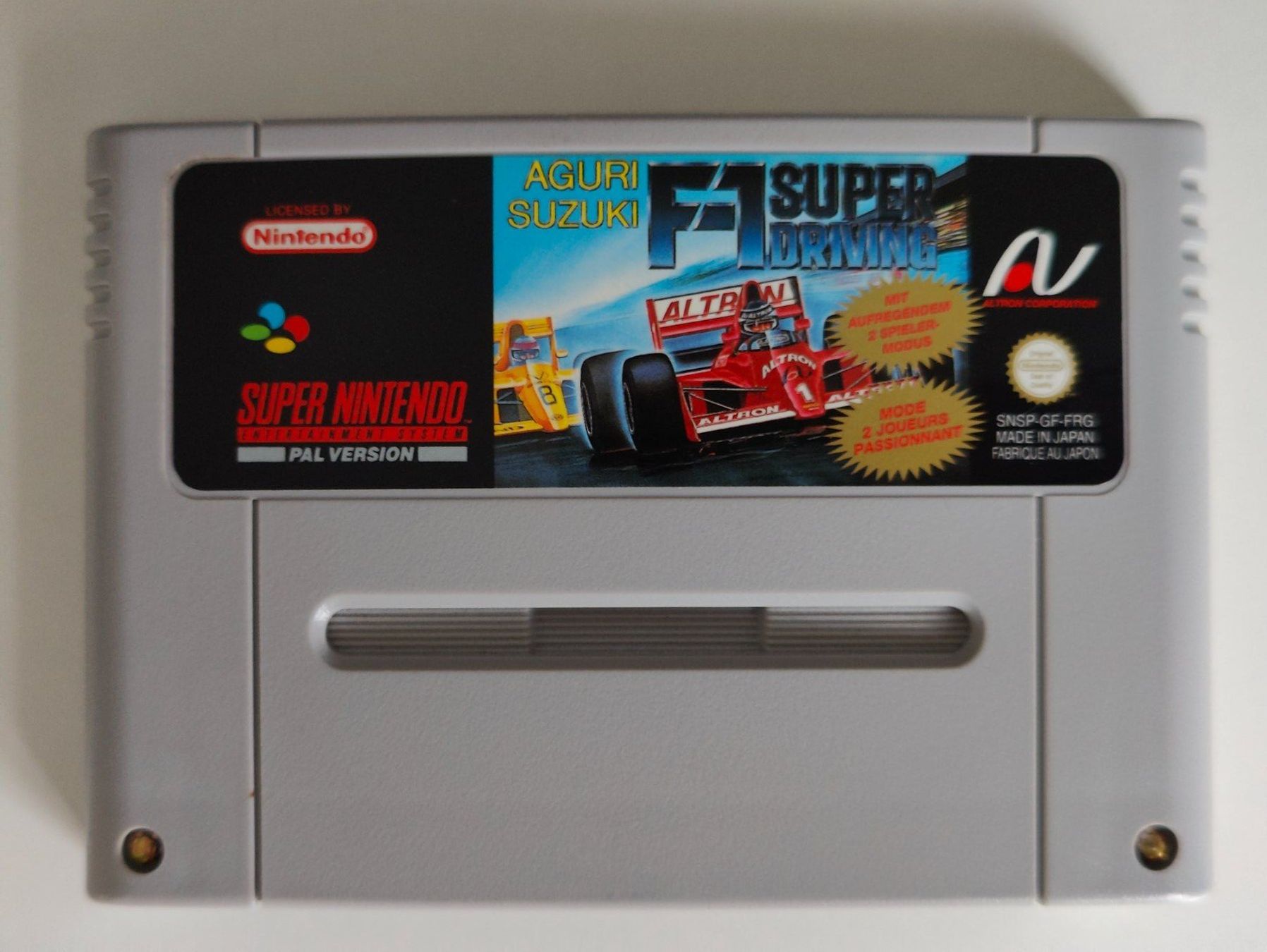 Nintendo Spiele: F-1 Super Driving Super Nintendo SNES – Gebraucht aus Dintikon von Nightcom