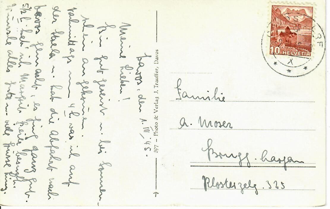 Cartoline postali: Berghaus Strelapass – Usato da Hochdorf venduto da Ziegel-16 1