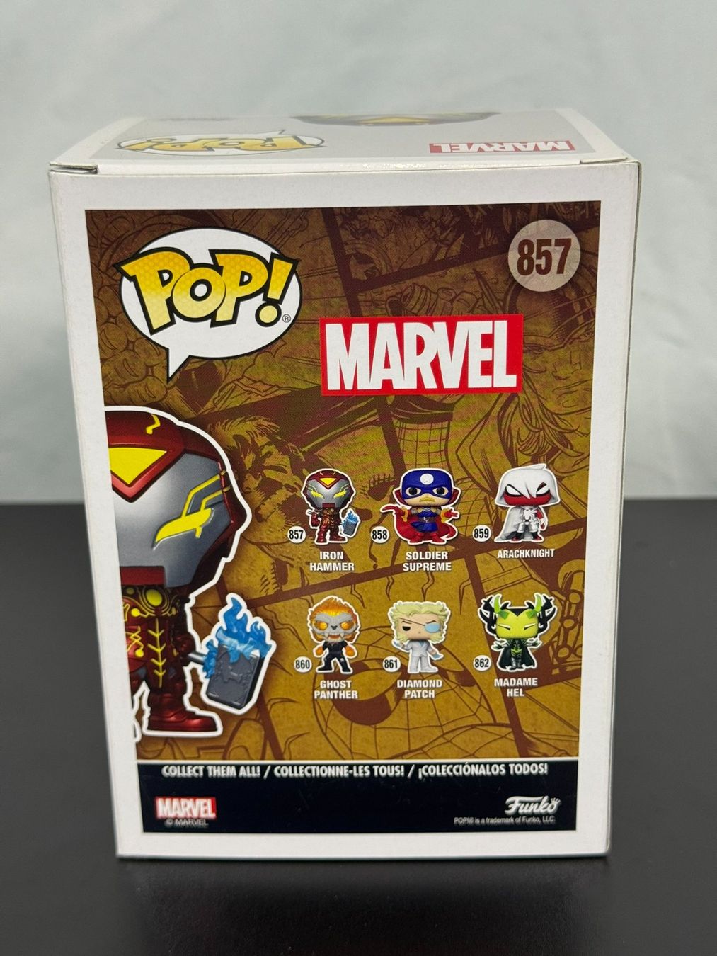 Funko Statuette: Funko Pop! Marvel Infinity Warps Iron Hammer 857 – Nuovo e nell'imballaggio originale da Tramelan venduto da lolopat 2