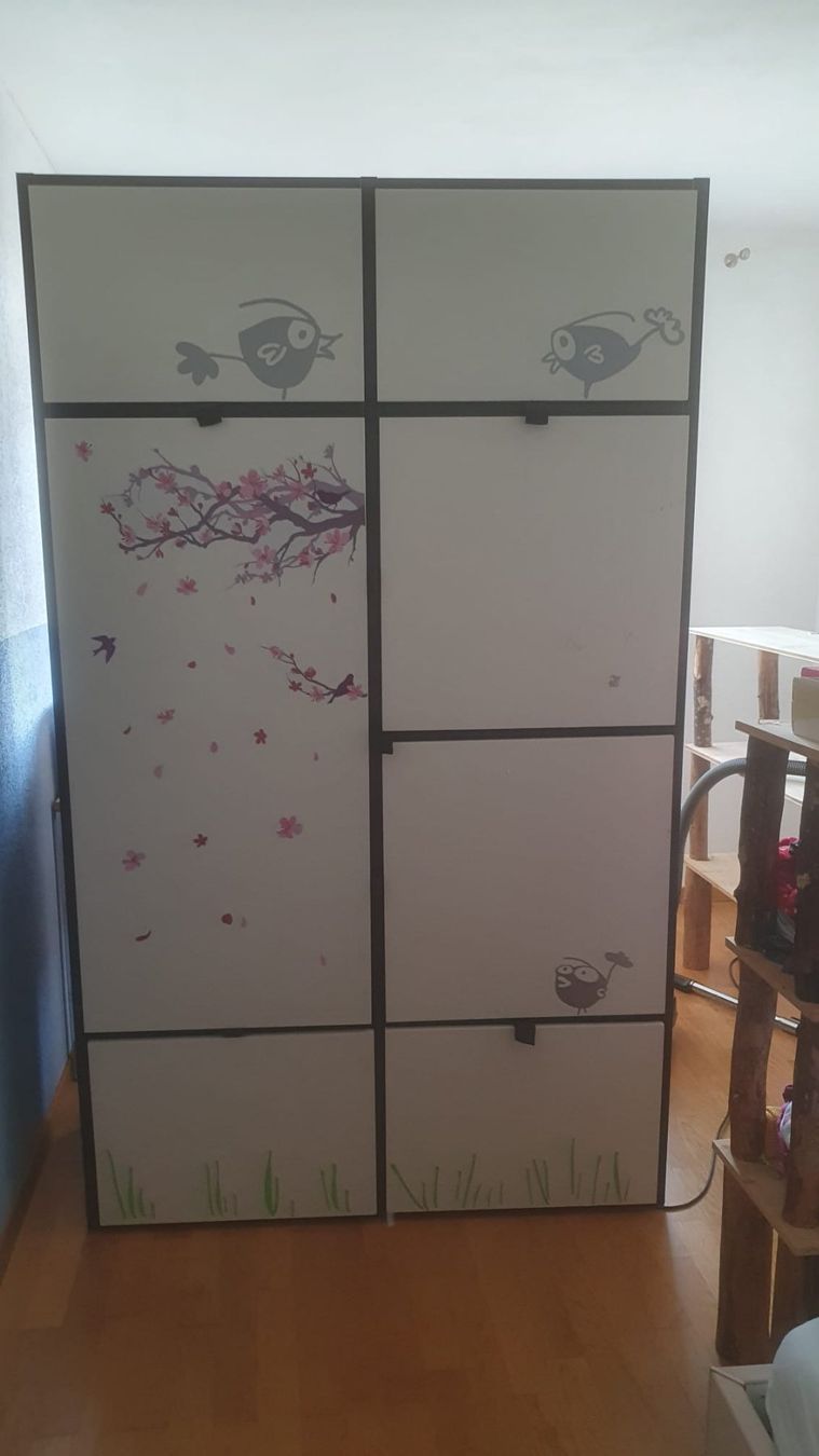 Ikea Armoires: Armoire ikea ODDA – D'occasion à Colombier NE par yannj2002