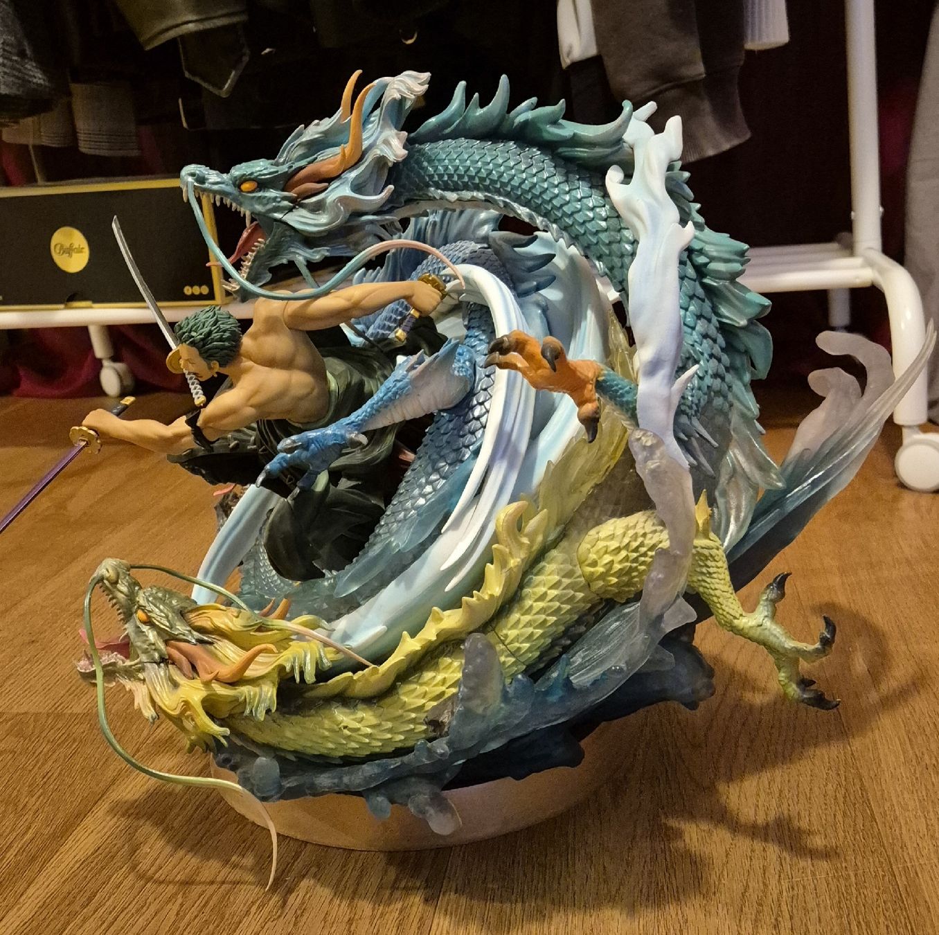 Sculture & Statue: Statue Zoro One Piece, avec dragons – Nuovo (secondo la descrizione) da Muraz (Collombey) venduto da let_mwf2 2