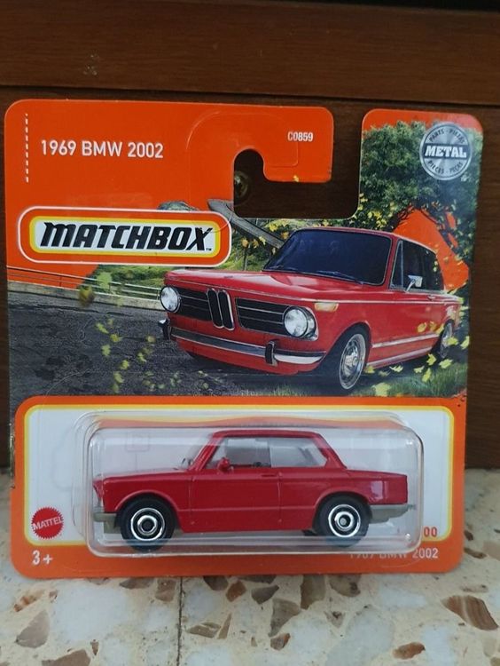 Matchbox 1969 BMW 2002 – Modellauto 87/100, Sammlerstück