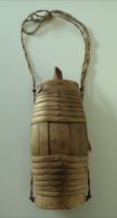 Gourde ancienne en bois, barille valaisanne