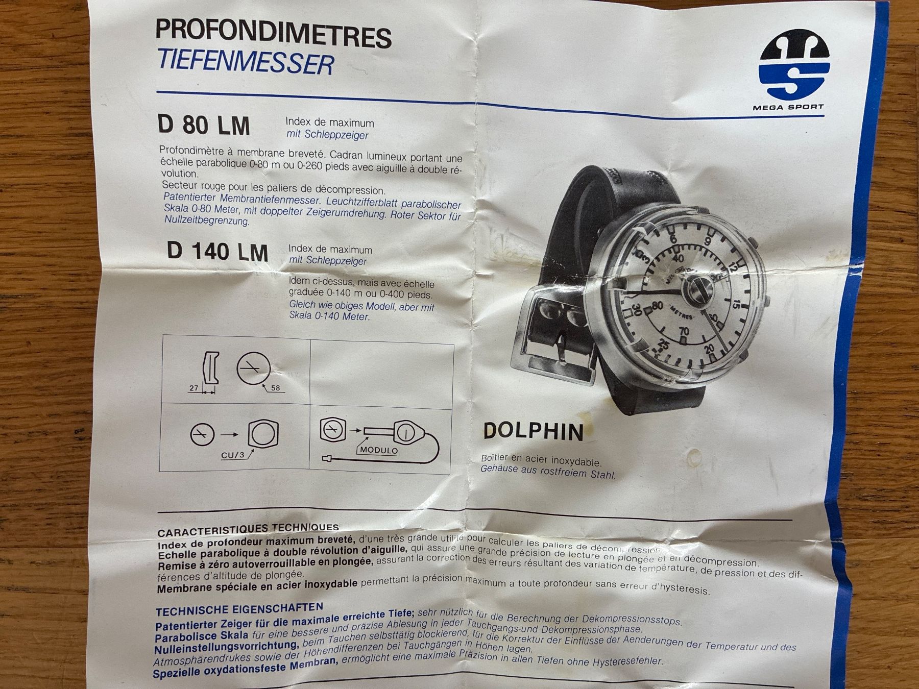 Misurare: Tiefenmesser D 80 LM – Usato da Lachen SZ venduto da Manuela_15 1