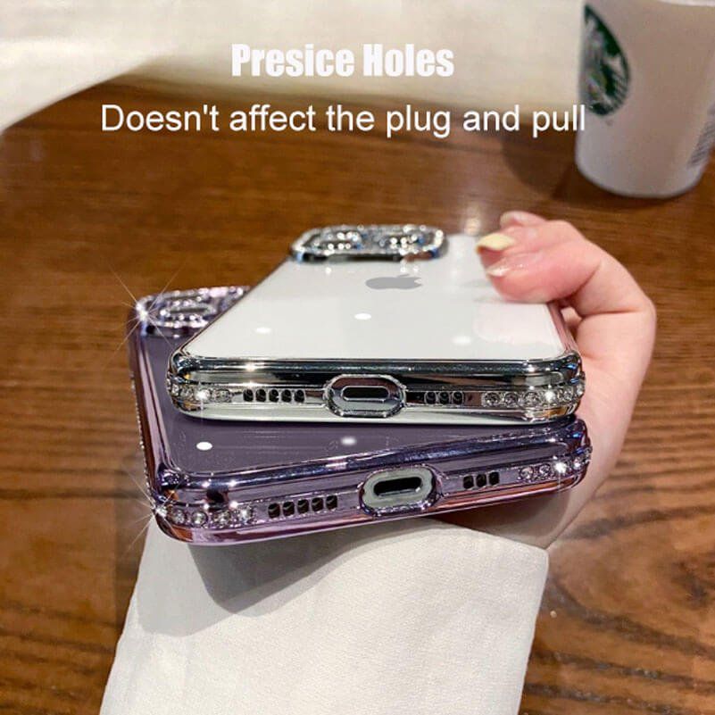 Cover & Protezioni schermo: iPhone 15 Pro Max Glitzer-Diamant-Kameraschutzhülle – Nuovo e nell'imballaggio originale da Unterägeri venduto da RmOnline 1