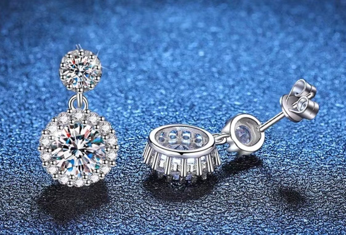 Orecchini pendenti & Orecchini a lobo: Boucles d'oreilles élégantes ✨ – Nuovo e nell'imballaggio originale da Genève venduto da AWWA 2