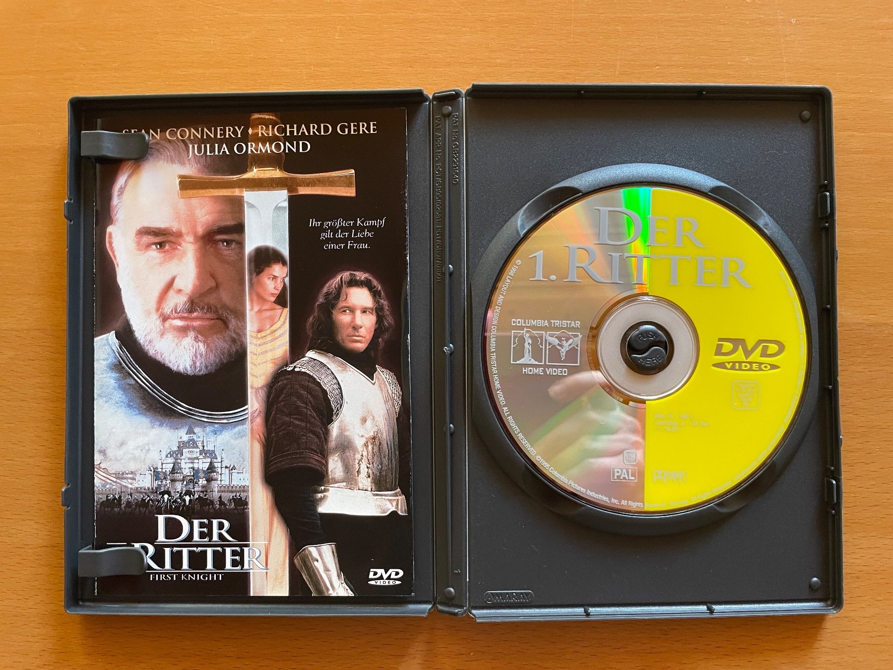 Alle DVDs: DVD Der 1. Ritter mit Sean Connery – Gebraucht aus Rickenbach BL von Morlog 1