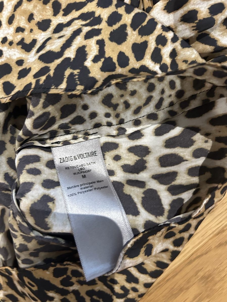 Zadig & Voltaire Vestiti: Zadig & Voltaire Leopard Print Dress - Size Medium! – Nuovo (secondo la descrizione) da Veyrier venduto da aliyag 3