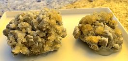 Mineralien: Prenith - Desmin - Calzit - Diopsid