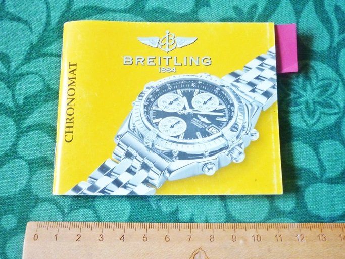 Breitling Orologi: Breitling CHRONOMAT Anleitung – Usato da Adliswil venduto da di_hans 3