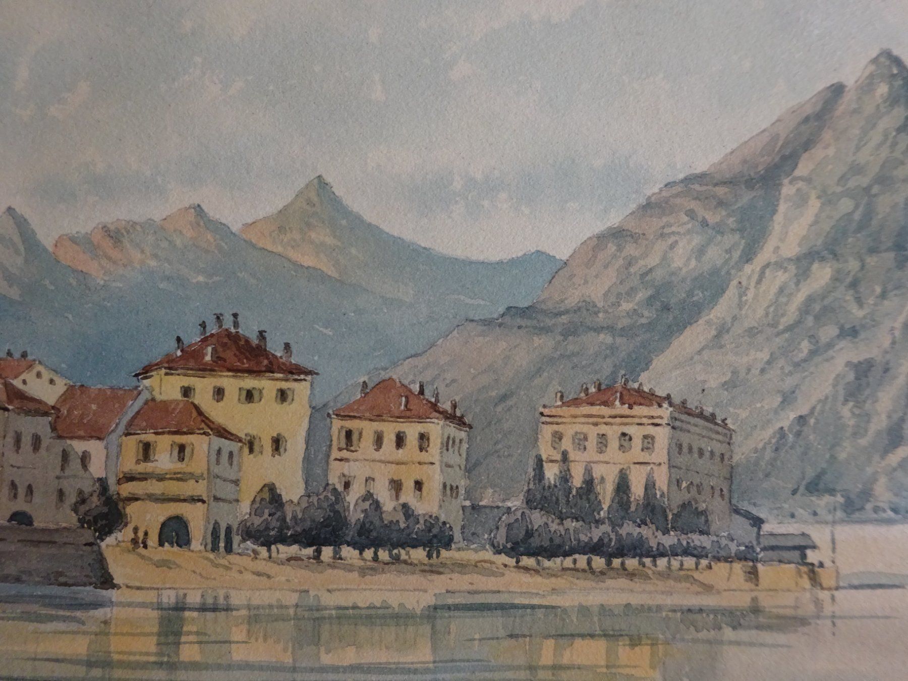 Dipinti: Menaggio, Comersee um 1885 – Usato da Esslingen venduto da eintagammeer 3