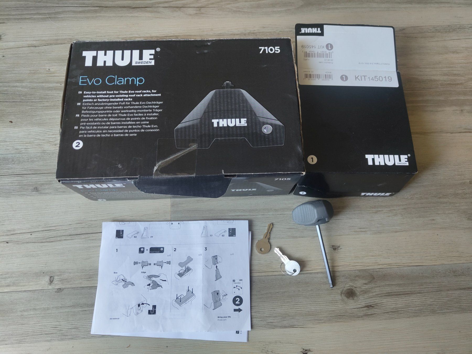 Thule Portapacchi: Thule Dachträger für Renault Captur – Usato da Kirchberg BE venduto da Linu__ 2