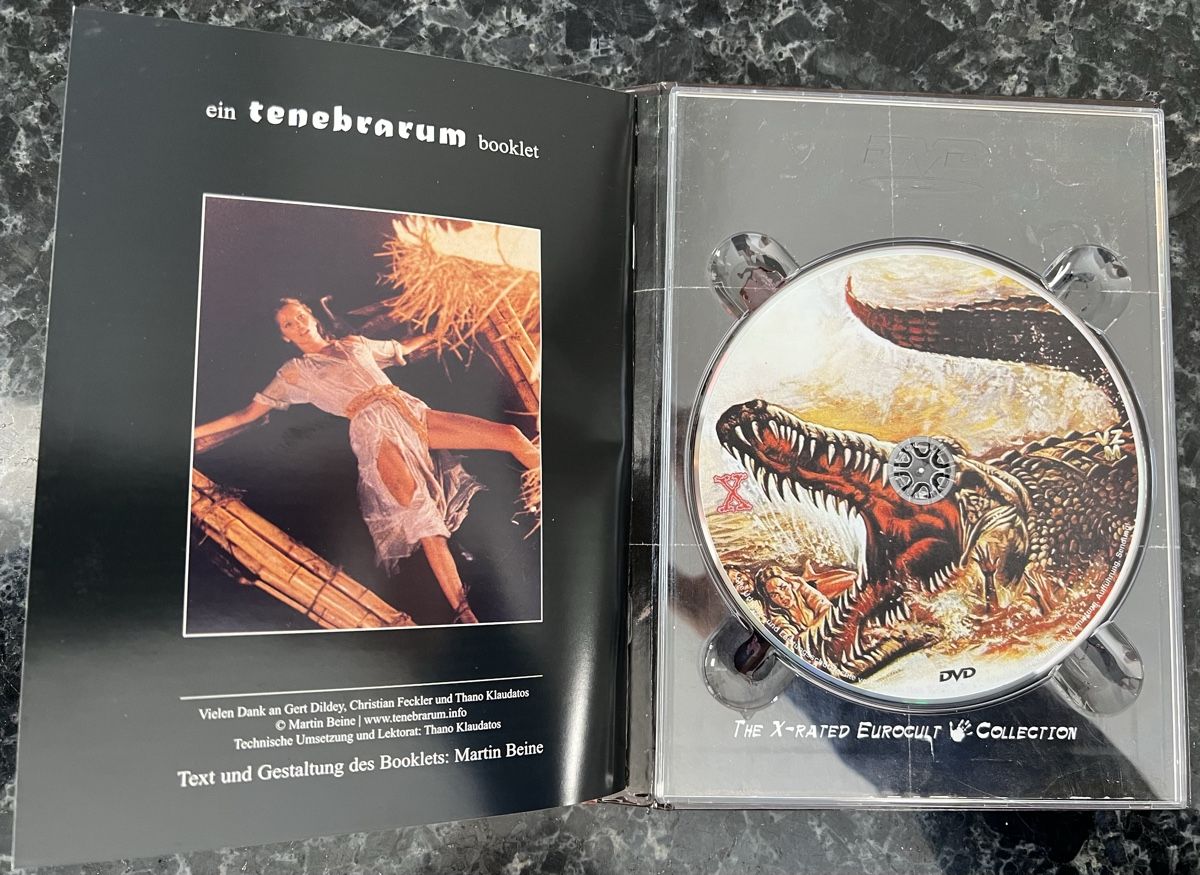 Tutti i DVDs: Der Fluss der Mörderkrokodile 2 Disc Mediabook – Nuovo (secondo la descrizione) da Buckten venduto da Dominoluna 3