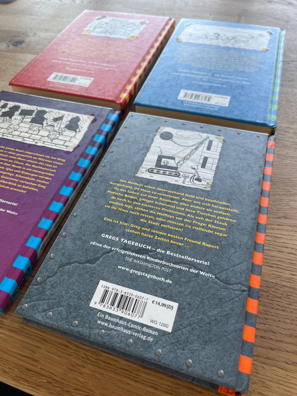Libri: Gregs Tagebuch 11-14 neuwertig – Nuovo (secondo la descrizione) da Unterägeri venduto da flu_zp5d 2