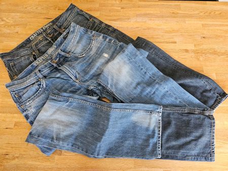 Jeans Crafted Goods Herren 2 Paar Top Zustand, W34 L32, cool