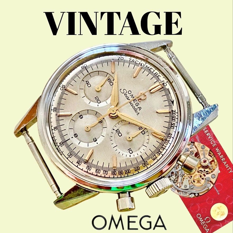 Omega Montres: Omega Vintage Chronograph – D'occasion à lyss par Uhrenparadies
