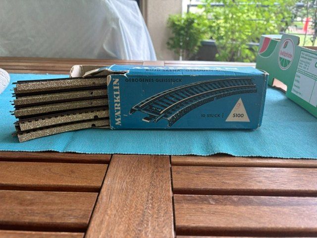 Märklin Modellini di ferrovie: Märklin Gleis 5100 (Im Karton) – Usato da Frenkendorf venduto da HampeFrenk 1