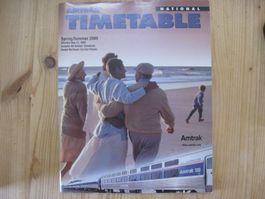 Amtrak Timetable National