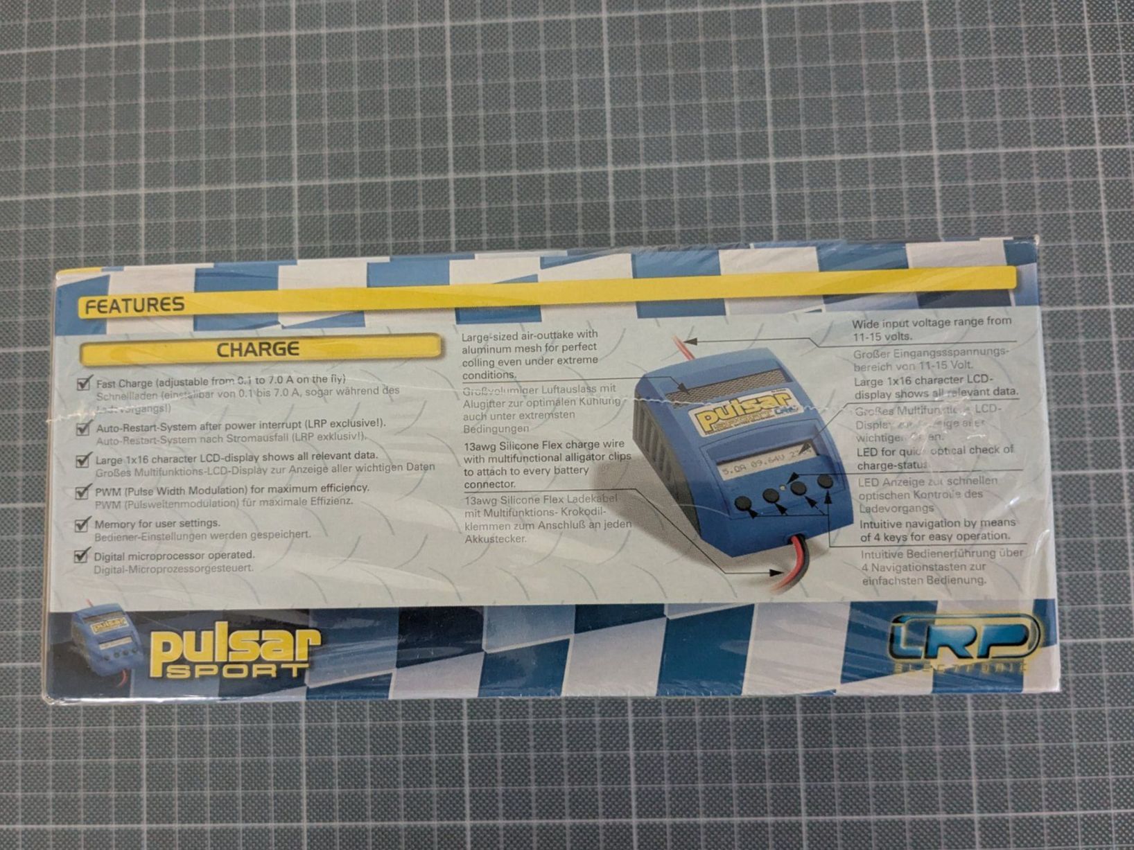 LRP Batterie, Caricabatterie & Alimentatori: LRP Charger Pulsar Sport ref. 41450 – Nuovo e nell'imballaggio originale da Bern venduto da ove_ztv2 1