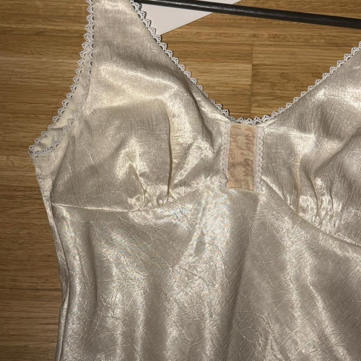 Vestiti: Cream white slip mini dress – Nuovo (secondo la descrizione) da Windisch venduto da sophieyn 1