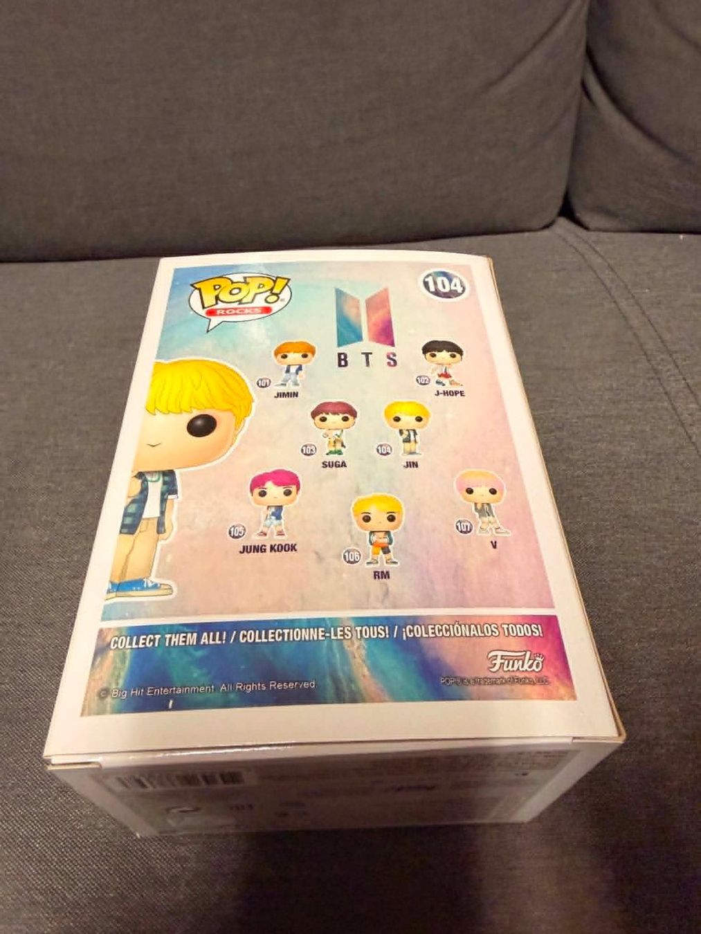 Funko Statuette: Funko POP Rocks 104 BTS Jin – Usato da Giubiasco venduto da Ticinerd 1