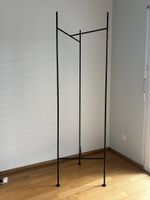 Garderobenständer aus Metall – schwarz – stabil ca. 198