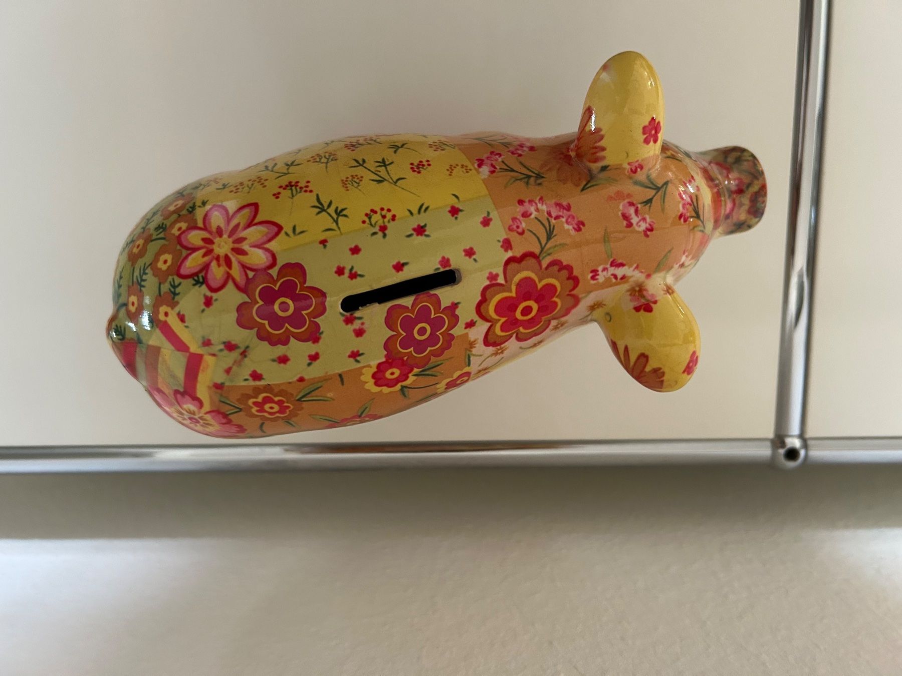Salvadanai: SPARSCHWEIN  Blumig gross – Usato da Olten venduto da Pablo7 3