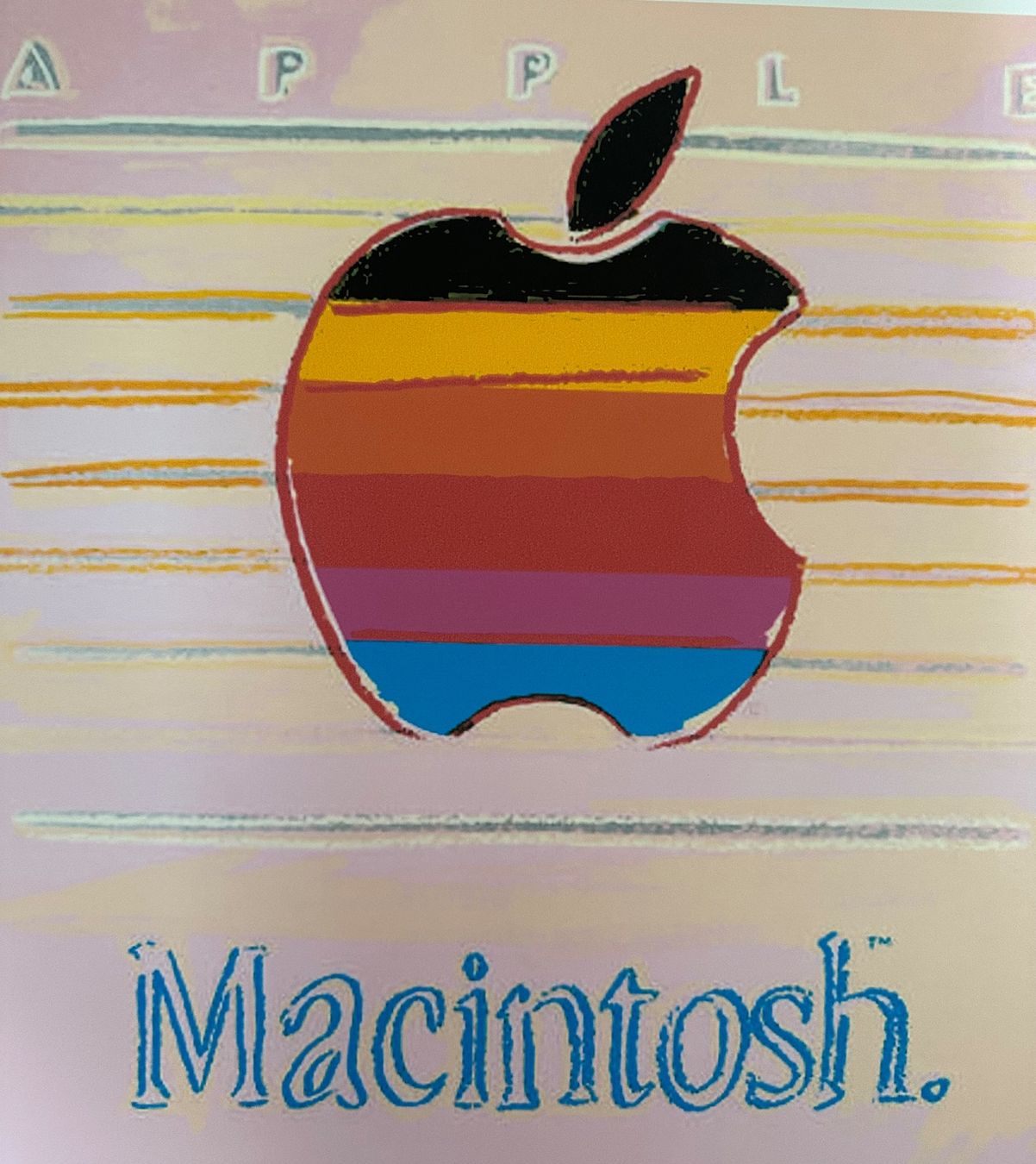 Gemälde: Warhol: Macintosh, POP Art, 30/100 – Neu (gemäss Beschreibung) aus Meilen von Smgdesign 5