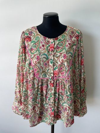 Luftige Bluse von Stella Forest - Gr. 42 - neuwertig