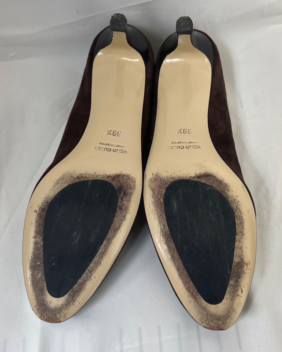 Scarpe da donna: Braune Wildleder Pumps – Usato da Zürich venduto da Drahtzug 2