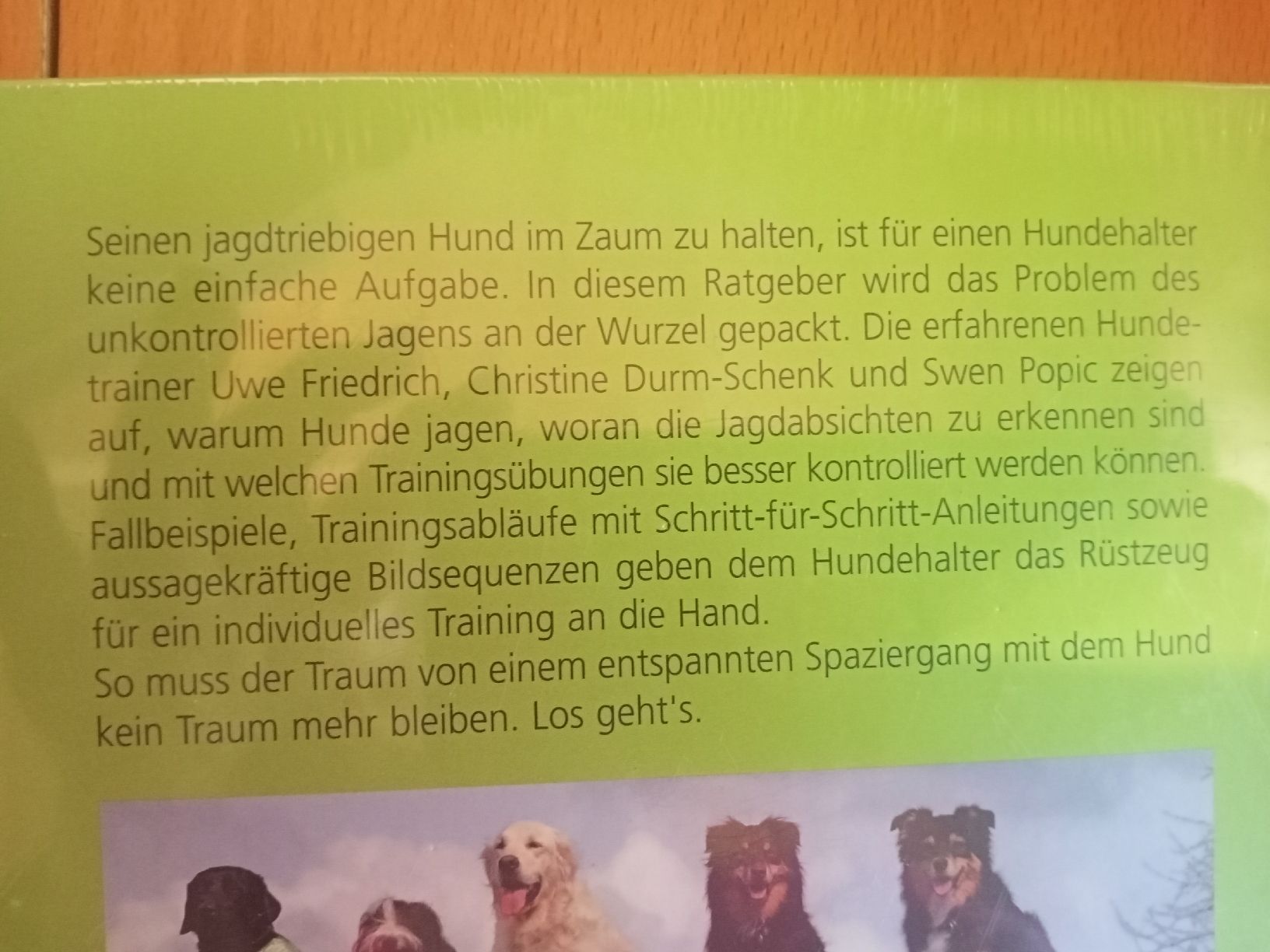 Bücher: Friedrich: Antijagd-Training – Neu und originalverpackt aus Oftringen von Myti 2